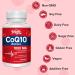 COQ10 with L-Glutathione 1000mg Capsules - 100% Fermented Coenzyme Q10 Antioxidant Vegan Gluten-Free Non-GMO - 60 Pieces (3 Pack) - Buy Online on GoSupps.com