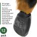 Buy PAWZ PAWB-XL Extra Large Black Dog Boots - Durable Waterproof & Ideal for All Terrain | International Shipping Available - Buy Online on GoSupps.com