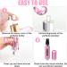4PCS Perfume Atomizer Bottle 5ML Travel Perfume Atomiser Refillable Mini Spray Bottles Portable Atomiser Perfume Spray Bottle Empty Cologne Dispenser for Travel Holiday and Outdoor Activities - Buy Online on GoSupps.com