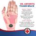 Dr. Arthritis Thumb Brace for Men and Women - Doctor Developed Thumb Splint for Left and Right Hand - Pink (Single) incl. Written Handbook - Buy Online on GoSupps.com
