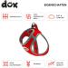 DDOXX Air Mesh Breast Harness - Reflective Step-In for Small to Medium Dogs | Multiple Colors | Fits Chest 38-43 cm - Buy Online on GoSupps.com