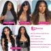 28 Inch HD Transparent Water Wave Lace Front Human Hair Wig for Black Women - Pre Plucked with Baby Hair, 180% Density, Deep Curly Style - Buy Online on GoSupps.com
