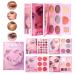 Palette de Maquillage pour Femmes Fard Joues 43 Couleurs R sistantes Imperm able | Format Livre avec Highlighters et Fards Joues Id ale pour Voyage Soir e Mariage F tes Filles Amies
