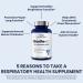1MD Nutrition BreatheMD Lung & Respiratory Support Supplement - 60 Ct | Immune System Booster with Elderberry, Chromium & L-Cysteine - Buy Online on GoSupps.com