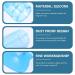 Minkissy 6PC Nail Art Tool Set - Clear Silicone Stamper & Nail Scraper for Salon Quality Results - Buy Online on GoSupps.com