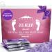 Jelly Pedicure Packs - Pedicure Foot Soak for Dry Cracked Feet - Moisturizing Jelly Spa Pedi Soak - Foot Bath Soak Salts for Soaking - Foot Spa Soak - Pedicure Foot Gel to Relax Sore Feet (Lavender)