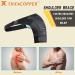 Thx4Copper Adjustable Shoulder Bandage - Dual Support for Shoulder Pain Relief (Unisex L/XL) - Fits Left/Right - Buy Online on GoSupps.com