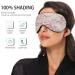 Xigua Rose Gold Leopard Print Sleeping Eye Mask | Adjustable Strap | Breathable Blackout Comfort | Men & Women - Buy Online on GoSupps.com