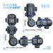 Hinged Elbow Brace - ROM Adjustable Splint Stabilizer for Arm Injury Recovery | Left Arm Support After Surgery - Buy Online on GoSupps.com