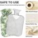 Buy 2L Tropical Palm Leaves Hot Water Bottle | Pain Relief & Winter Hand Feet Warmer International Shipping - Buy Online on GoSupps.com