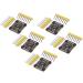 TECNOIOT 5pcs MAX30102 Heart Rate Sensor Pulse Detection Blood Oxygen Concentration Test