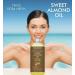 Triple AAA+ Grade Cold Pressed Sweet Almond Oil - 100% Pure & Natural - For Hair, Skin, Face - 16 fl oz with Pump Dispenser - Buy Online on GoSupps.com