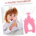 Buy FOMIYES 12-Piece U-Shaped Toothbrush Set for Kids - Soft Effective and Fun Tooth Care for Children Worldwide - Buy Online on GoSupps.com