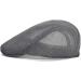 VOBOOM Men's Breathable Mesh Summer Hat Newsboy Beret Ivy Cap - Grey - Buy Online on GoSupps.com
