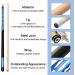 Set of 2 58 Pool Cue Sticks - 2 Piece Maple Billiard Cues with Linen Wrap in Blue - Buy Online on GoSupps.com