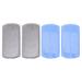 Healifty Pierre De P dicure 4pcs Pierre Gratter Naturelle Outil De Massage Des Pieds liminateur De Peaux Mortes Accessoire De Soins Des Pieds Gris Et Bleu Usage Familial Voyage 1 unit (Lot de 1) Bleu