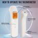 Rgdood Non-Contact Digital Infrared Forehead Thermometer - Accurate Temperature Reading for Adults and Kids - Object Mode Function - 20 Memory Recall - White - Buy Online on GoSupps.com