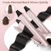 LAYADO 5 in 1 Waver Curling Iron Wand Set Fast Heating Ceramic Hair Curler for All Hair Types - Rose Gold - Buy Online on GoSupps.com