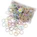 100Pcs Elastic Hair Bands Baby Elastics Hair Ties Ponytail Holders Candy Color Seamless Girls Hairbands 2cm Ponytail Holder Hair Accessories Hair Bobbles Hair Ties for Women Girls Kids