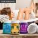 42 Oz Bath Salts Set: Lavender, Sea Breeze, Ylang-Ylang - 100% Natural Essential Oil Blend for Good Sleep, Stress Relief, Body Care, and Relaxation - Buy Online on GoSupps.com