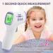 No-Touch Infrared Forehead Thermometer | Instant Digital Thermometer with Fever Alarm Backlit Display 32 Memory & Silent Mode - Fast 1 Second Results for Body & Object - Buy Online on GoSupps.com