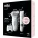 Braun Silk- pil 7 Epilator with Wide Head for Easy Hair Removal Wet & Dry Lasting Smooth Skin with Lady Shaver Head & Trimmer Comb Body Mini Shaver 7-441 White/Silver SE7-441 - Buy Online on GoSupps.com