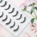 Emeda 3D Cat Wing False Eyelashes - Soft & Fluffy 10 Pairs of Natural Black Stripes Lashes (SK 17) | International Shipping Available - Buy Online on GoSupps.com