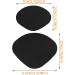 4 Pairs Self-Adhesive Shoe Heel Repair Kit for Kids - Black Patch Inserts for Sneakers - Big & Small Pieces Included - Buy Online on GoSupps.com