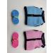 Adjustable Soft Rabbit Dishes & Mesh Harness - Outdoor Care for Small Pets (M Blue Pink) - Buy Online on GoSupps.com