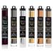Deco Foil - Transfer Sheets - Black  Pewter  Silver  Gold  Rose Gold  and Copper - Bundle of 6 Metal Colors