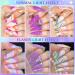 MIZHSE Neon Reflective Glitter Gel Polish Set - Sparkly Diamond Shimmer - Soak Off UV LED - Home & Salon Manicure - Buy Online on GoSupps.com