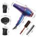 CONFU 2200W Professional Hair Dryer with Diffuser and Concentrator - Purple | ETL Certified - Buy Online on GoSupps.com