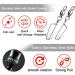 FishTrip Stainless Steel Ball Bearing Fishing Swivels with Snaps Coastlock 30 Pack - Ideal for Saltwater and Freshwater Fishing - #0-10# Size Range - 30pcs - Buy Online on GoSupps.com