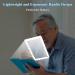 4X Magnifying Glass with 36 Adjustable LED Lights Provide Full-Page Viewing Area Evenly Lit Perfect for Low Vision Person and Seniors Silver magnifier - Buy Online on GoSupps.com