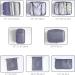 Shop Billybath Suitcase Organizer Set - 8-Piece Packing Cubes Clothes Bag & Shoe Bag for Travel - Perfect Gray Travel Organization - Buy Online on GoSupps.com