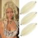 Springy Afro Twist Hair 28 Inch Cuban Twist Hair 3 Packs Marley Twist Braiding Hair Pre-separated Spring Twist Hair Wrapping Hair for Soft Locs Cuban Twist Crochet Hair for Women (28Inch-3Pcs-613#)