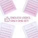 WENNALIFE Bottom Lash Clusters - Self Adhesive Natural Look Clear Band 80pcs - DIY Glueless Cat Eye Extensions - Buy Online on GoSupps.com