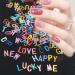 English Letter Nail Art Glitter Sequins 1Box 12Grids Iridescent Laser Alphabet Nail Flakes for Nail Art Sequins Resin Fillers Nail Glitter for Nail Art Design Decorations DIY Crafts (Colorful Letters) - Buy Online on GoSupps.com