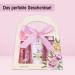 Accentra Sweet Peony Shower Set | Women s Gift Box | 3-Part Care Set - Shower Gel Body Lotion Bubble Bath | Perfect for Valentine s Day & Mother s Day - Buy Online on GoSupps.com