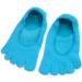 1 paire adoucie hydratante peau fissur e de r cup ration confortable cinq orteils gel talon chaussettes bleu - Buy Online on GoSupps.com