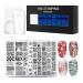 Kasituny Nail Creativity Molding Plate - DIY Steel Stamping Dish for Unique Nail Art - International Shipping Available - Buy Online on GoSupps.com