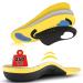 Arch Support Insoles for Plantar Fasciitis Pain Relief for Flat Feet Shock Absorption No Trimming Needed Stable for Over 250 Lbs Men's 6-6 1/2 | Women's 8-8 1/2 Yellow Yellow Men's 6 - 6 1/2 | Women's 8 - 8 1/2