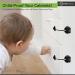Urban August Adhesive Combination Lock  Childproofing & Baby Safety  Heat Resistance  Easy to Install with Heavy Duty 3M Adhesive Tape  Best for Cabinets  Drawers  Doors & refrigerators (One) 1 - Black - Buy Online on GoSupps.com