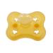 Sweetie Star Shape Rubber Pacifier - Natural Rubber Symmetrical Nipple 0-6 Months 1 Piece - Safe & Soothing for Babies - Buy Online on GoSupps.com