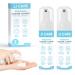 JJ CARE Aligner Cleaner Pack of 2 80ml Invisalign Cleaner Lemon-Flavored Clear Retainer Cleaner Breath Freshener Teeth Aligner Foam