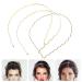 Luxshiny Gold Thin Hair Bands - Simple & Practical Headbands for All Hair Types | International Shipping - Buy Online on GoSupps.com