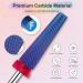 Depvko Super Long 5 in 1 Nail Drill Bits 3/32'' Carbide Tungsten Bits Two Way Rotate Professional Advanced Safety Bits for Nail Fast Remove for Manicure Pedicure Cuticle Gel Polishing(Fine Purple) Fine-F Purple - Buy Online on GoSupps.com