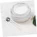  Beatifufu Eye Cream Massage Handle Round Spatula Cream Spatula Makeup Mini Metal Makeup Skin Care Spatula For Skin Care Facial Spatula - Buy Online on GoSupps.com