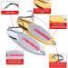 PROBEROS Bass Fishing Spoons Lures - 10 Pcs Pack, Hard Metal Spoon with Treble Hooks for Jigging Bait Tackle - Silver and Gold 28g-1oz - Buy Online on GoSupps.com