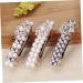 FRCOLOR Drill Hair Clip Hair Pin Hair Barrettes Hair Clip Pearl Hairpin Women Barrettes Hair Accessories Rhinestones Women's White Girl Hair Clip - Buy Online on GoSupps.com